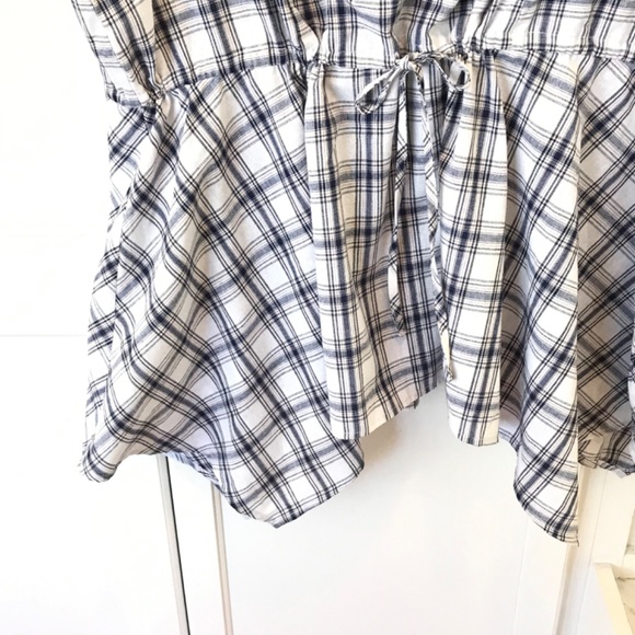 SUZANNE BETRO Sleeveless Tunic Blouse Plaid Tank Top Women’s Plus Size 4X NWT - Picture 6 of 16